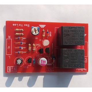 5 Mạch bảo vệ loa 2 kênh, 12vdc
