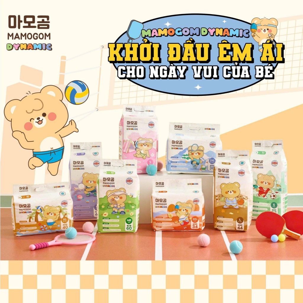 MAMOGOM DYNAMIC / 1 BỊCH BỈM DYNAMIC KHÔNG QUÀ