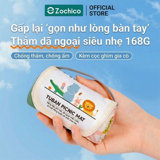 Thảm dã ngoại mini chống trượt, chống thấm nước, siêu nhẹ, có thể gấp gọn, phù hợp sử dụng ngoài trời Zochico