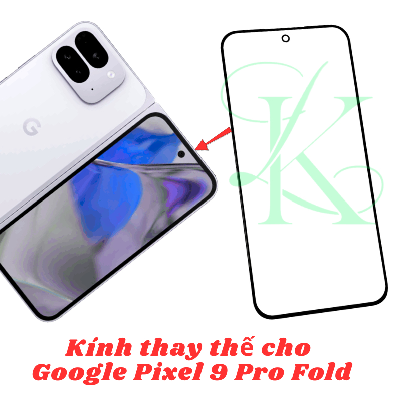 Kính ép trên màn hình dành cho Google Pixel 9 Pro Fold | kính ép dành cho Google Pixel 9 Pro Fold