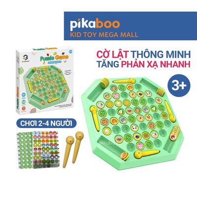 Đồ chơi cờ lật thông minh Pikaboo, đồ chơi giáo dục, rèn phản xạ nhanh cực hot