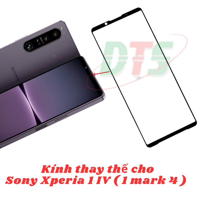 Mặt kính ép cho Sony Xperia 1 IV (1 Mark 4)
