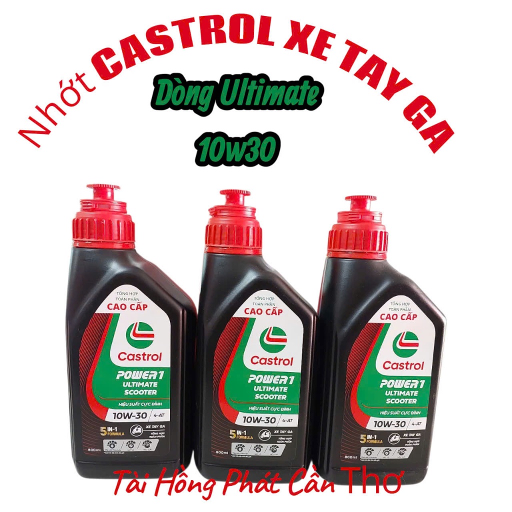 [[NHỚT XE TAY GA]]  Nhớt Castrol Power1 Ultimate XE TAY GA 10w30 CHÍNH HÃNG