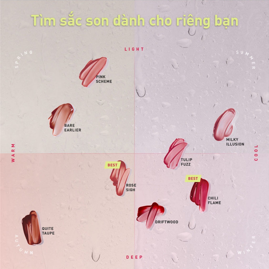 Son Pha Lê 3CE Misty Lip Bare 4.6g Hasaki Sản Phẩm Chính Hãng | BigBuy360 - bigbuy360.vn