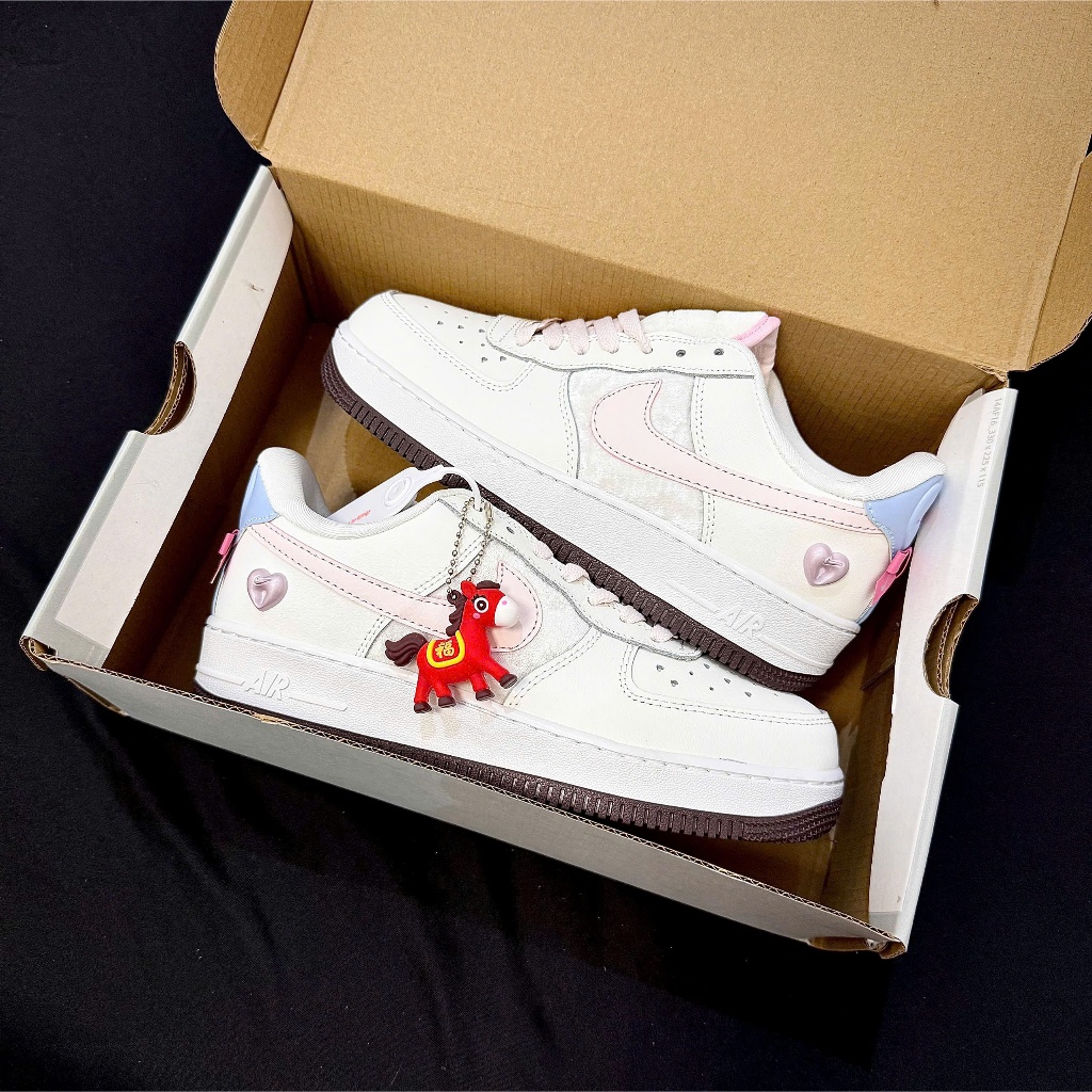 Giày Thể Thao_A.F1 AF1 Valentine 2026 Hồng Xinh Fullbox