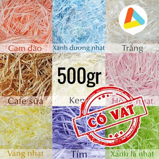 Giấy rơm lót hộp quà, giấy sợi trang trí hộp quà tặng - những màu hot nhất