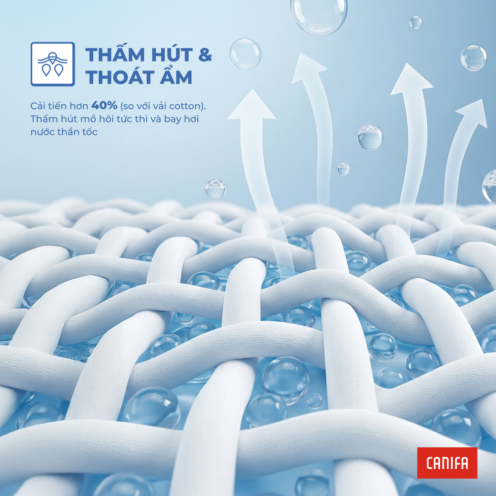 Áo khoác chống nắng nam CANIFA thoáng khí co giãn thấm hút mát lạnh chống 98% UV 2026 8OT26S003 | BigBuy360 - bigbuy360.vn
