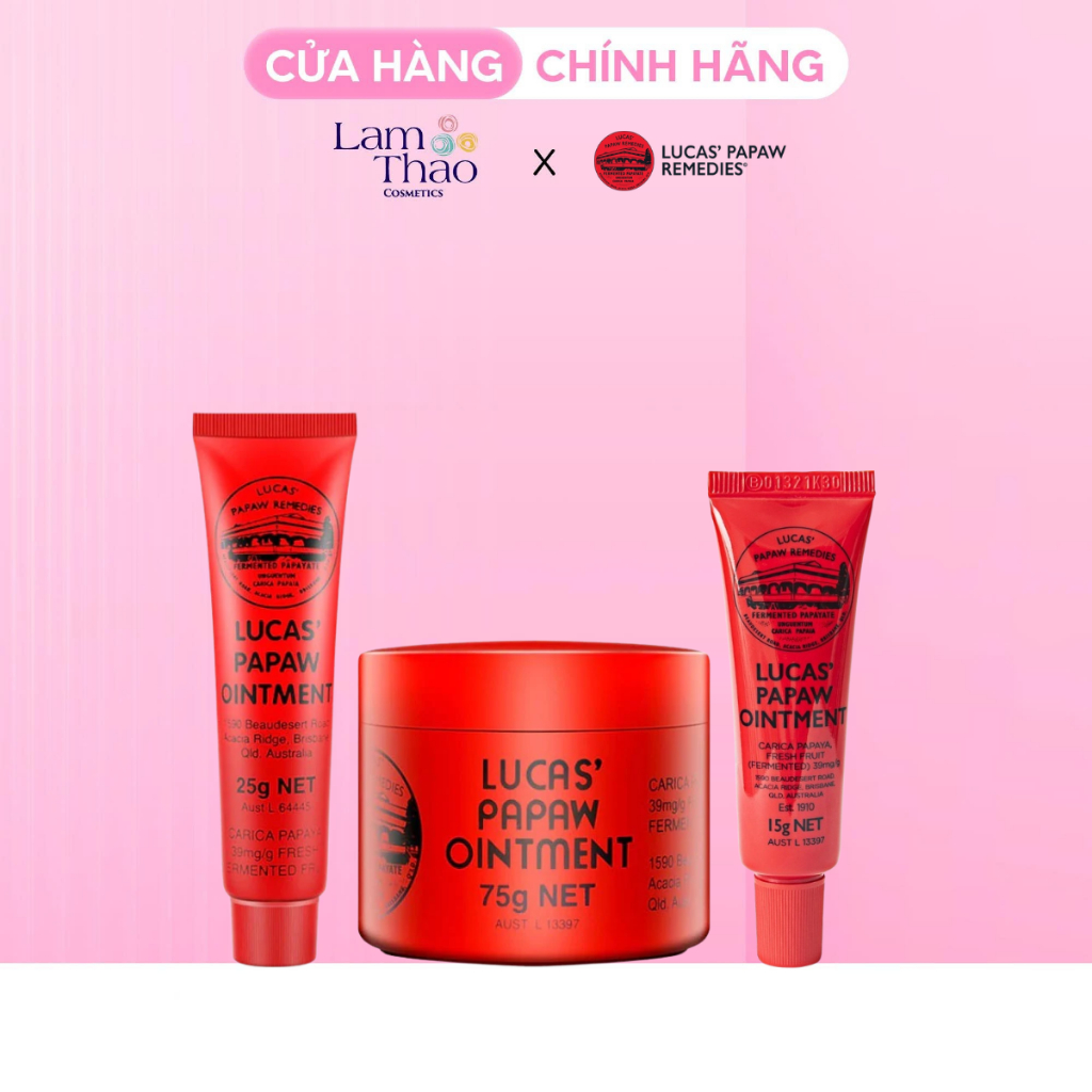 Kem Đu Đủ Đa Năng Lucas Lucas' Papaw Ointment