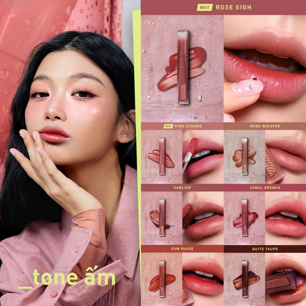 Son Pha Lê 3CE Misty Lip Bare 4.6g Hasaki Sản Phẩm Chính Hãng | BigBuy360 - bigbuy360.vn