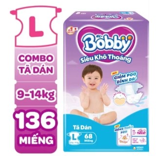 TÃ DÁN BOBBY S80, M76, L68, XL62 miếng