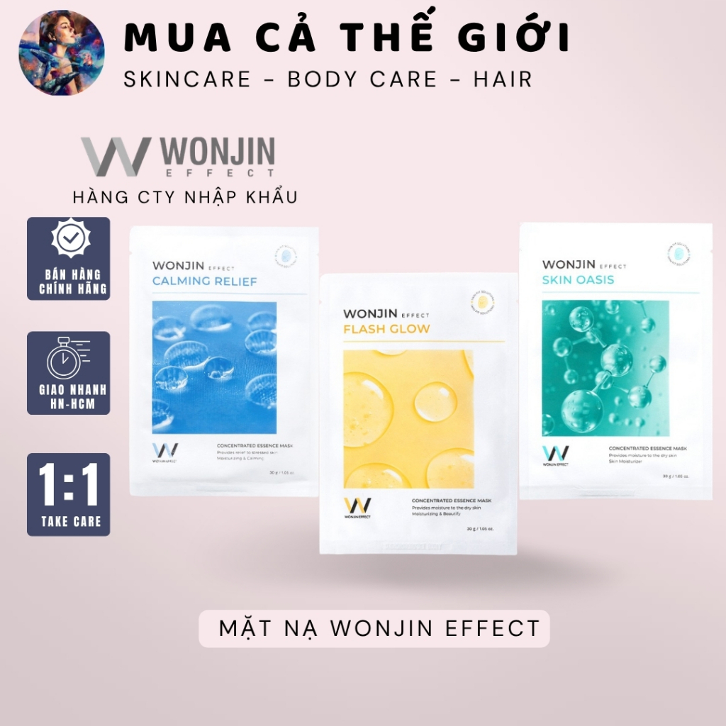[Hàng CTY] Mặt Nạ Wonjin Effect