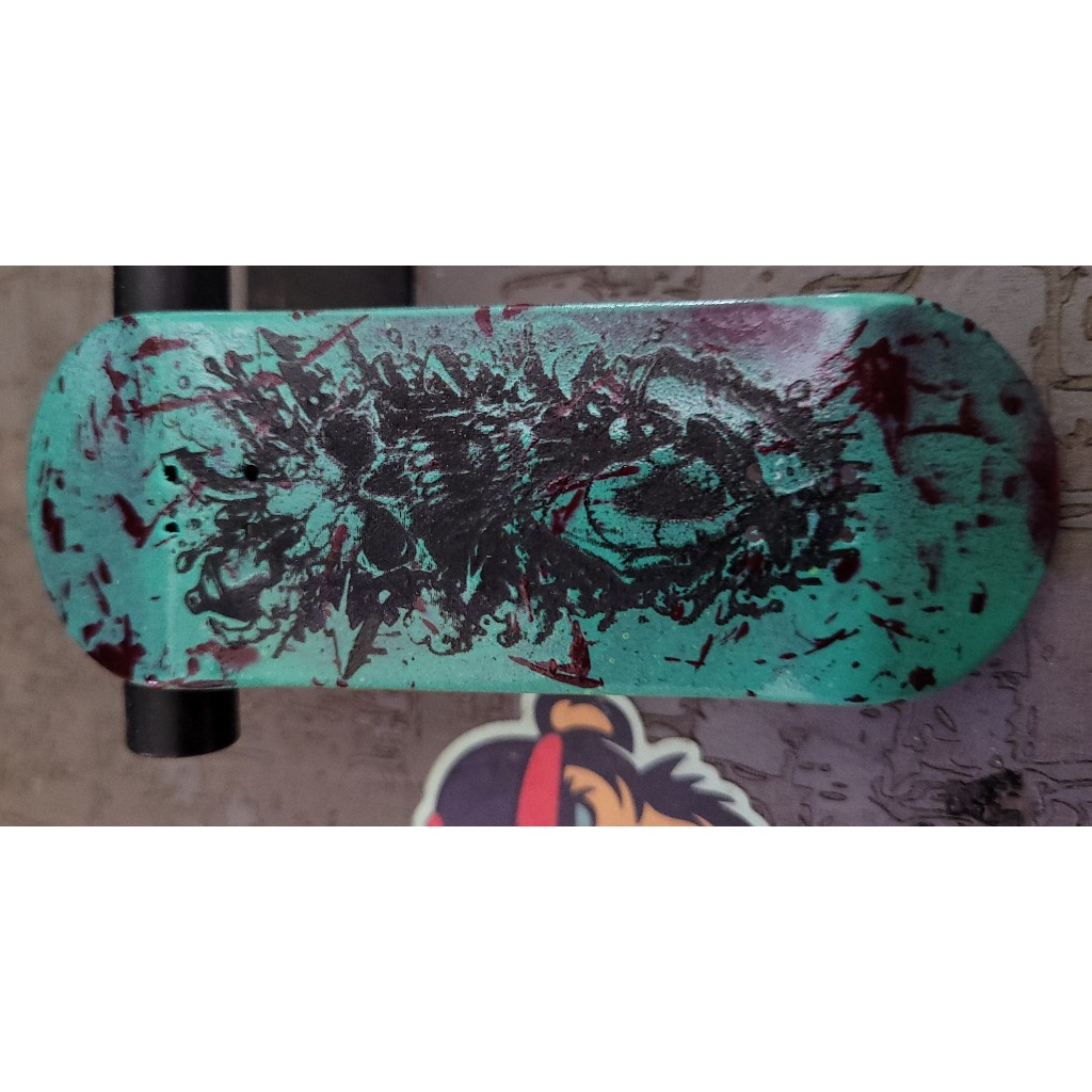 Exploding Skull Fingerboard - Popsicle - 32mm/34mm * 100mm - Medium