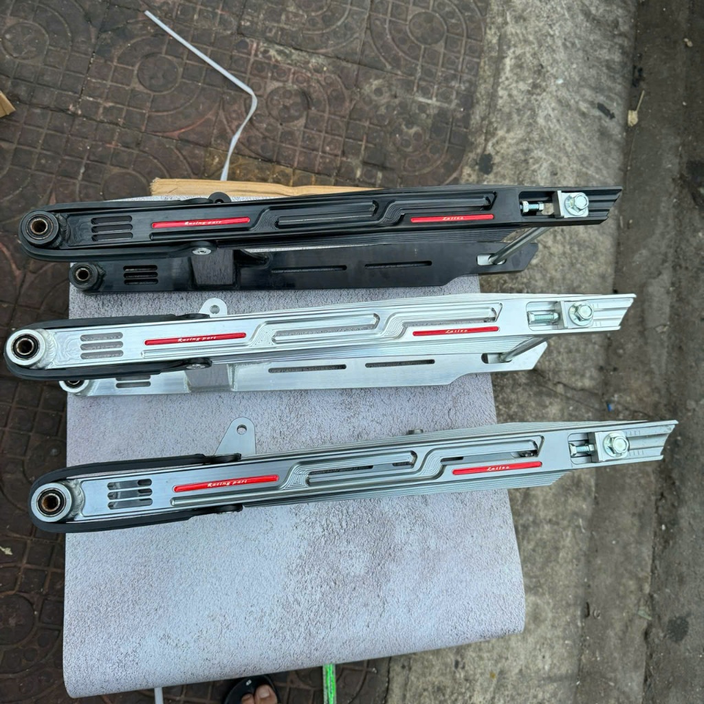 Gấp nhôm Lativo Chính hãng Malaysia lắp Exciter 150 +7mm đầy đủ phụ kiện