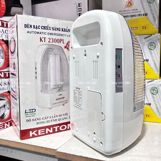 [CHÍNH HÃNG CAO CẤP] Đèn Sạc Chiếu Sáng Khẩn Cấp Kentom KT 2300- Hàng Chính Hãng