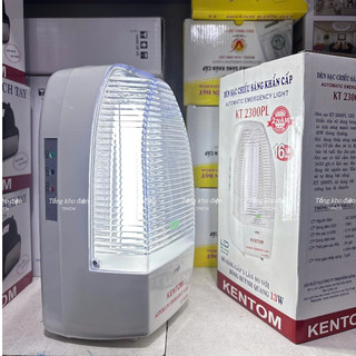 [CHÍNH HÃNG CAO CẤP] Đèn Sạc Chiếu Sáng Khẩn Cấp Kentom KT 2300- Hàng Chính Hãng