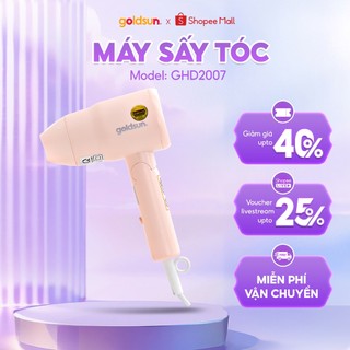 Máy sấy tóc Goldsun GHD2007 2 chế độ gió 3 mức nhiệt [Bảo hành 12 tháng]