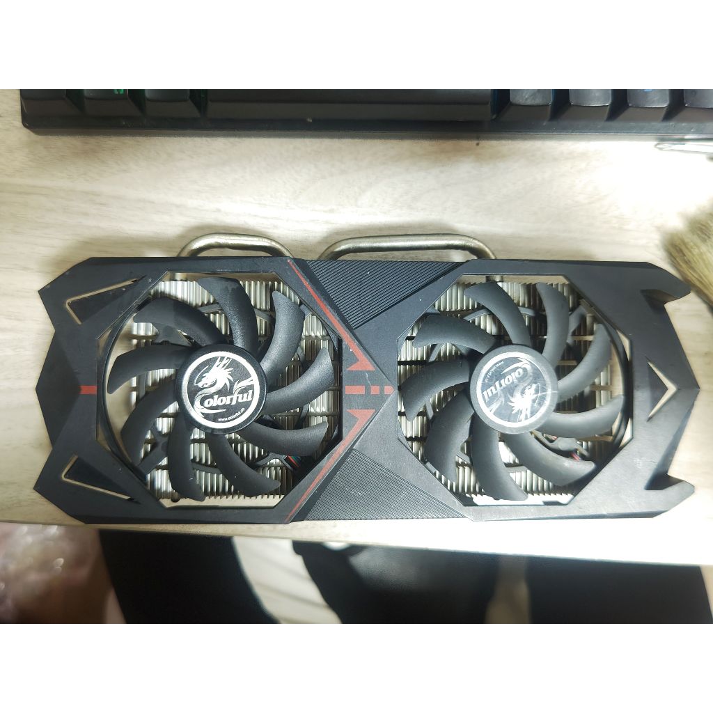 BỘ FAN TẢN VGA GTX 1060 COLORFUL 2 FAN CŨ