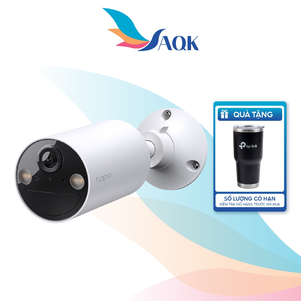 Camera an ninh năng lượng mặt trời TP-Link Tapo AI Kit Solar-Powered Security 2K C410 - Hàng chính h