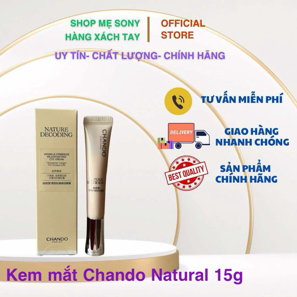 Kem mắt Chando Natural