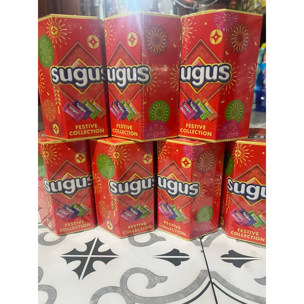 Kẹo Mềm Sugus Hương Trái Cây Hộp Lục Giác.hop 99g.33 viên
