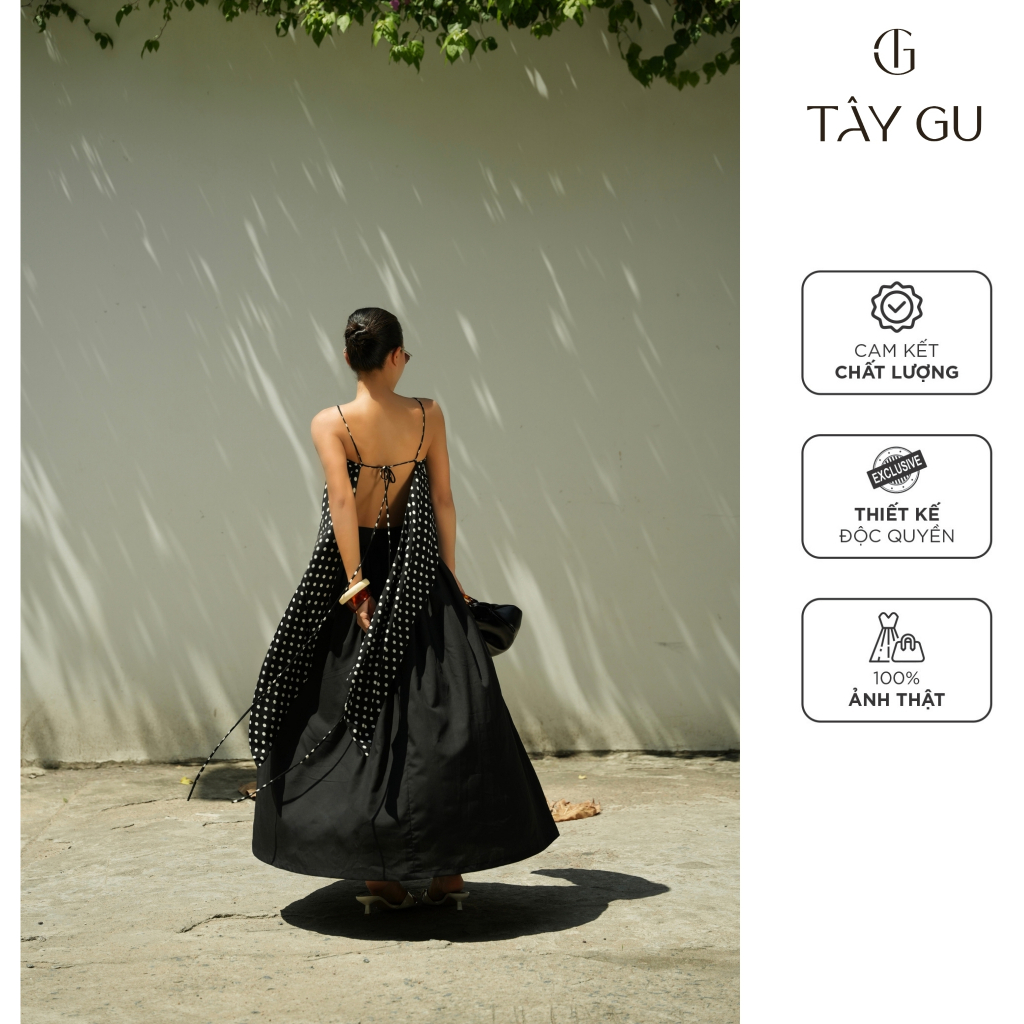 Chân váy xòe dáng tròn dài LOSA Tây Gu - CT5