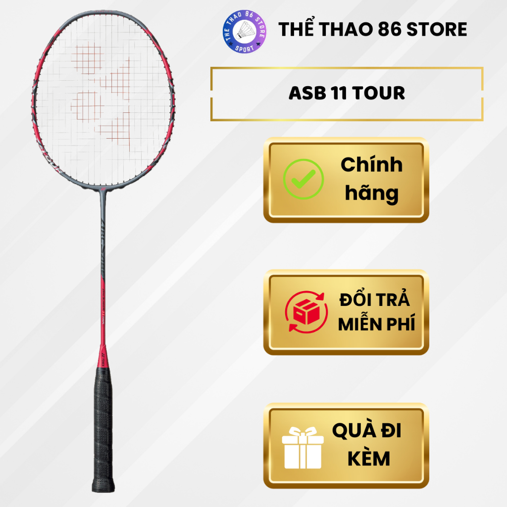 VỢT CẦU LÔNG YONEX ARCSABER 11 TOUR CHÍNH HÃNG TẶNG TÚI ĐỰNG VỢT VÀ CUỐN CÁN