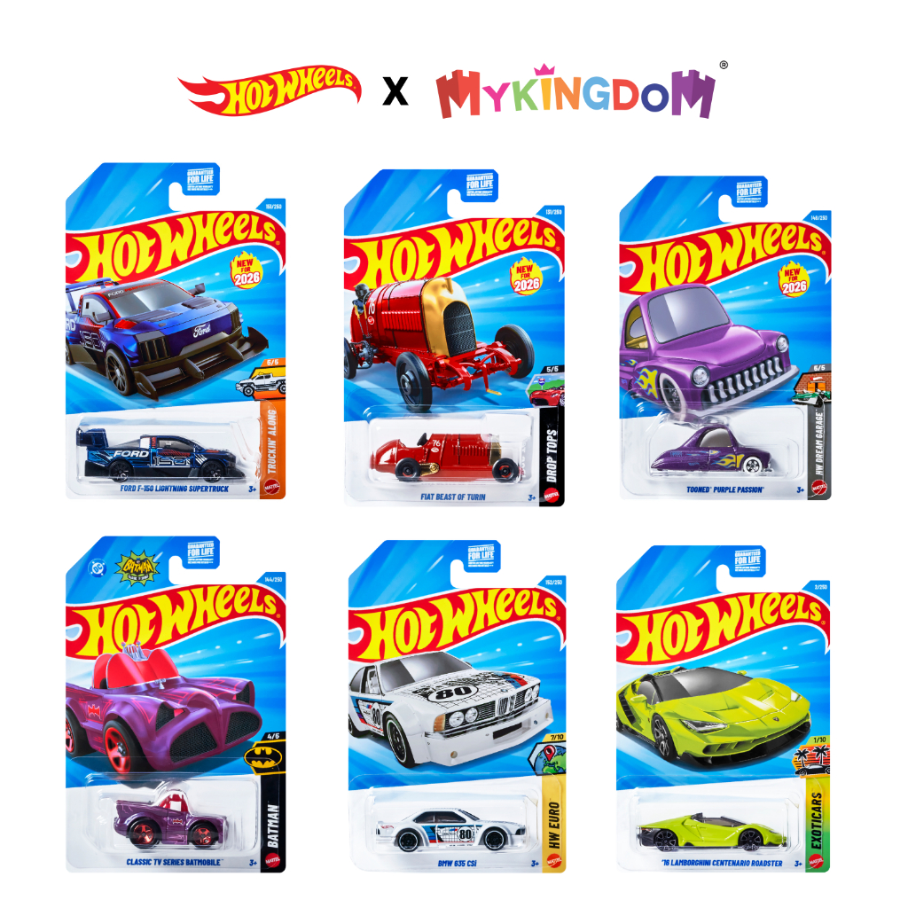 Mô Hình Đồ Chơi Hot Wheels Siêu Xe C4982 - Giao hàng ngẫu nhiên MYKINGDOM