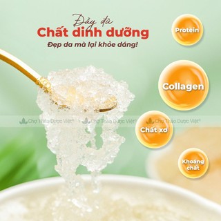 Tuyết yến kéo sợi 100g, nguyên liệu chè dưỡng nhan tự chọn, bồ mễ, nhựa đào, tuyết yến vân nam