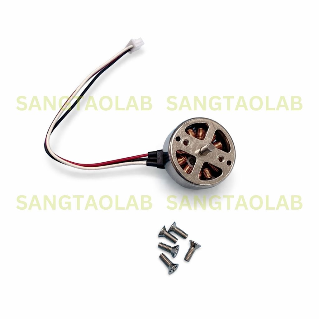 Motor Brushless 1503 Trục 2mm Kèm Dây Jack Và 5 Vít Gắn