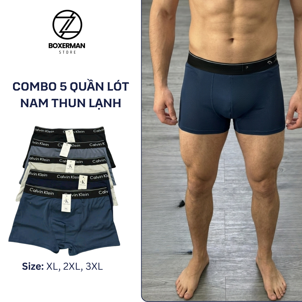 Combo 5 Quần Xịt Đùi Nam Co Giãn 4 Chiều | BS11
