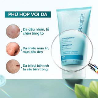 Mặt nạ đất sét xanh Placentor Purifying Mask 150ml