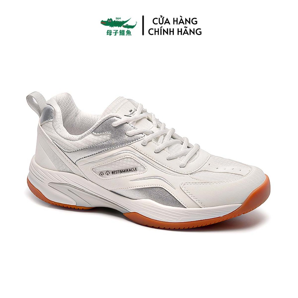Giày B&M Pickleball Sneaker White Unisex BGM72005WHITE