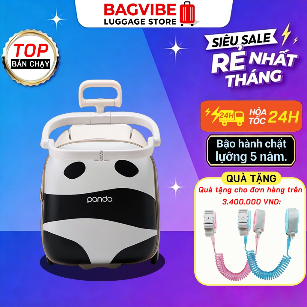 vali trẻ em Hoạt Hình cho bé Gái Trai Siêu Hot, Valy chính hãng giá rẻ Nhựa Abs cao cấp vali cute va