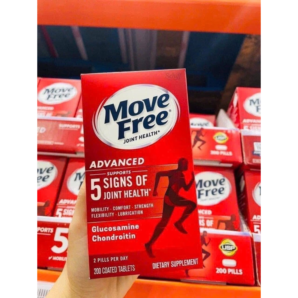 Move Free Joint Health Advanced 200 viên của Mỹ
