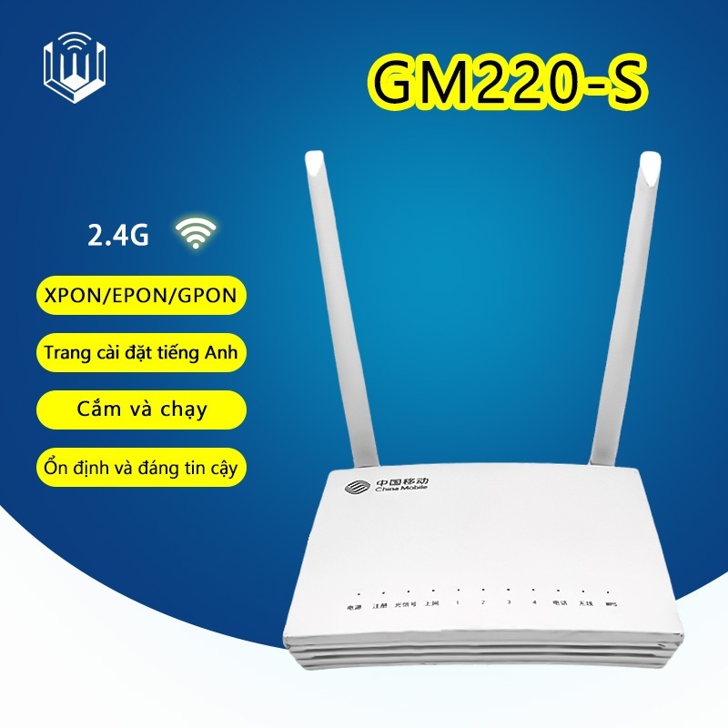 Hàng Cũ Bộ Phát Chuẩn Wifi 4 GM220-S AX300mbps Chức năng quản lý từ xa