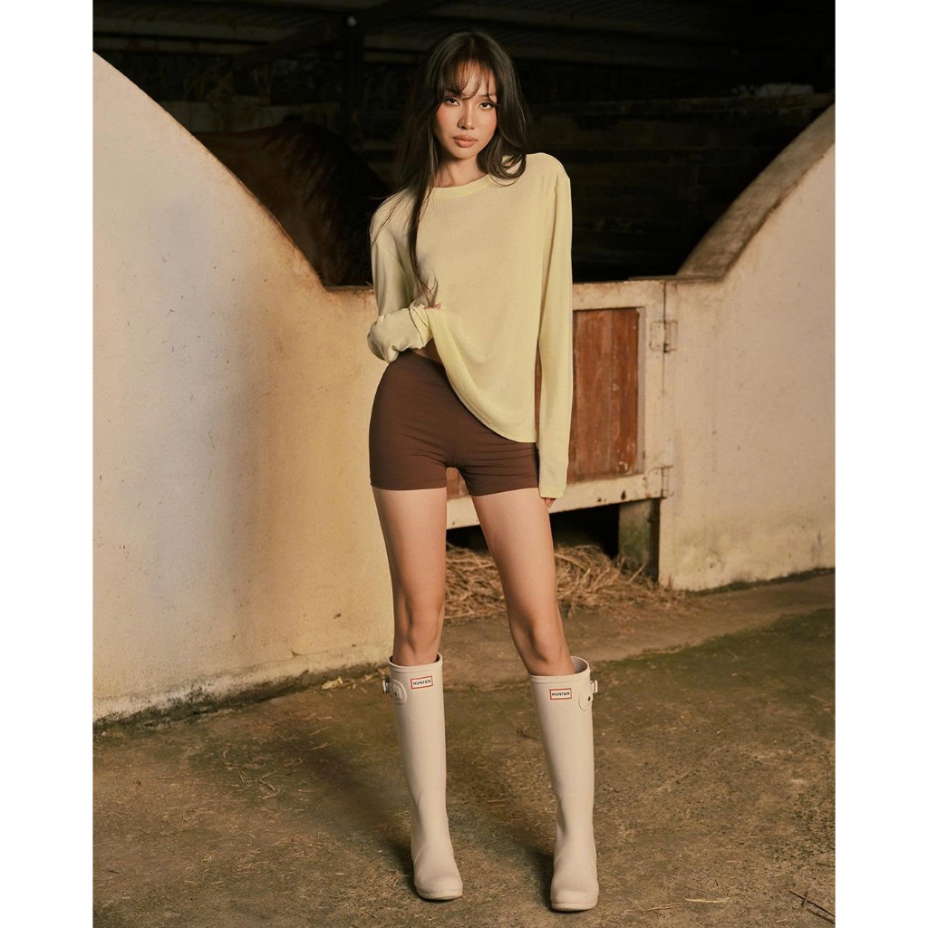 Quần short ôm biker dành cho nữ BASIC MUSE BIKER