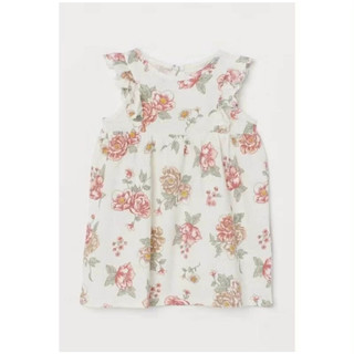 Váy bé gái H&M auth cotton mềm mát | Đầm trẻ em hoạ tiết xinh form xoè | Váy bé gái mùa hè 1-6 tuổi