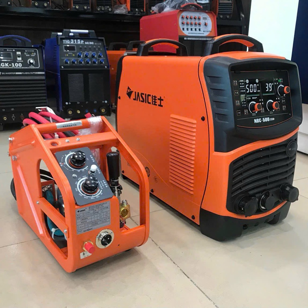 MÁY HÀN MIG NB350A- NB500A -JASIC NỘI ĐỊA CHÍNH HÃNG -380V ĐẦU CẤP CÁP 5M-ĐỦ PK THEO MÁY BẢO HÀNH 1 
