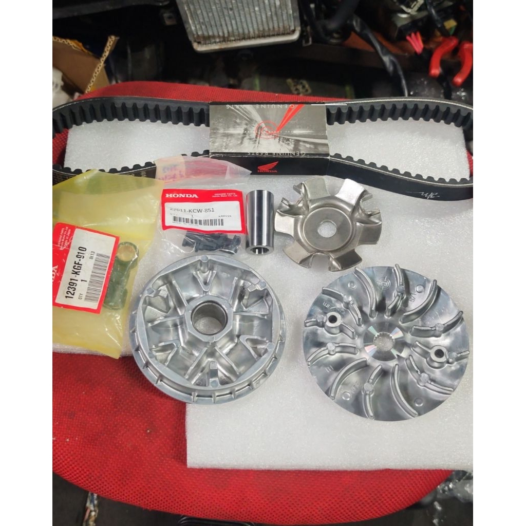 Bộ nồi trước và dây curoa xe sh ý 150 và ps ý 150