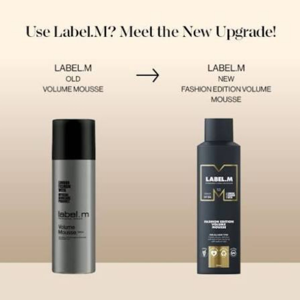 KEM BỌT TẠO PHỒNG LABEL.M VOLUME MOUSSE 200ML