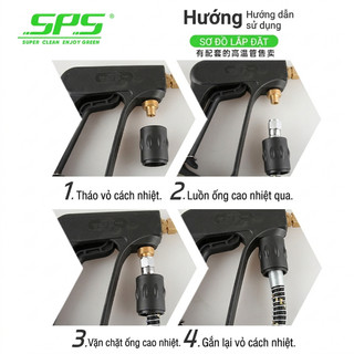 Súng Xịt Hơi Nước Nóng