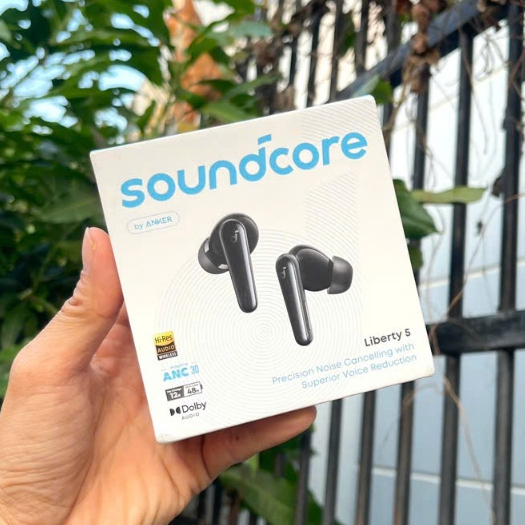 Soundcore Liberty 5 Anker A3957 Tai Nghe True Wireless Bluetooth ANC3.0, Pin 48 giờ