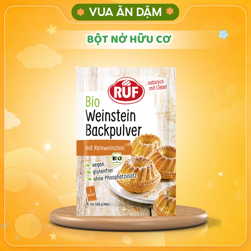 Bột nở hữu cơ RUF / BiOVegan