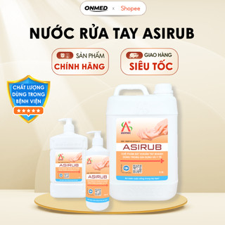 Nước rửa sát khuẩn tay nhanh dùng cho Gia dụng và Y tế Asirub (100 và 500ml)