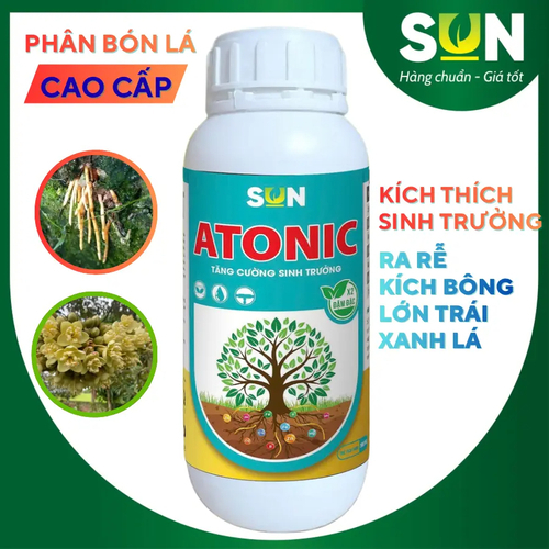 Phân Bón Atonic 500ml Kích Thích Sinh Trưởng, Ra Rễ Mập Chồi, Kích Bông, Lớn Trái, Xanh Lá Tăng Cườn