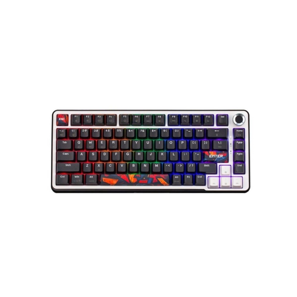 Bàn phím cơ E-Dra không dây EK375S Red Switch 3 Mode Kết Nối - Bảo hành 24Th chính hãng | BigBuy360 - bigbuy360.vn