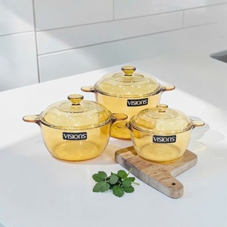 Nồi thủy tinh Visions nhập khẩu Mỹ - Hàng chính hãng - Bảo hành 10 năm
