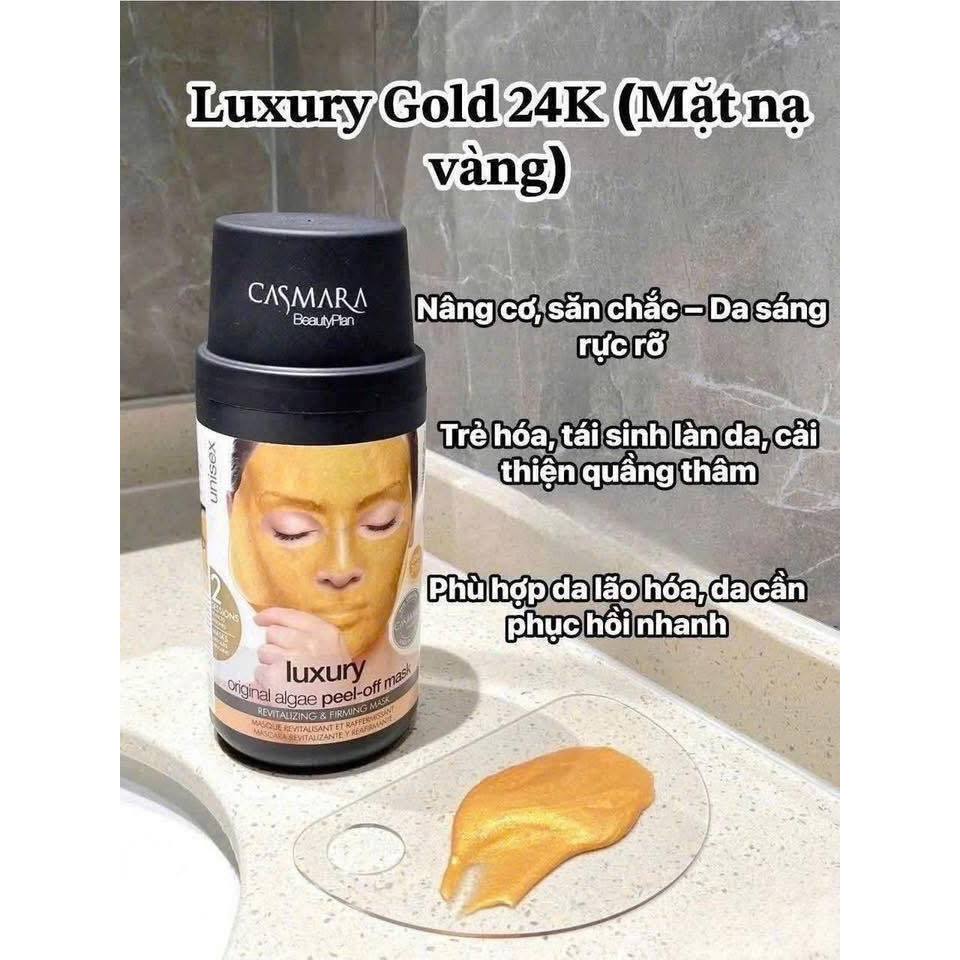 Mặt Nạ Chuyên Biệt Làm Đẹp Da Toàn Diện Casmara Algae Peel-Off Mask Luxury