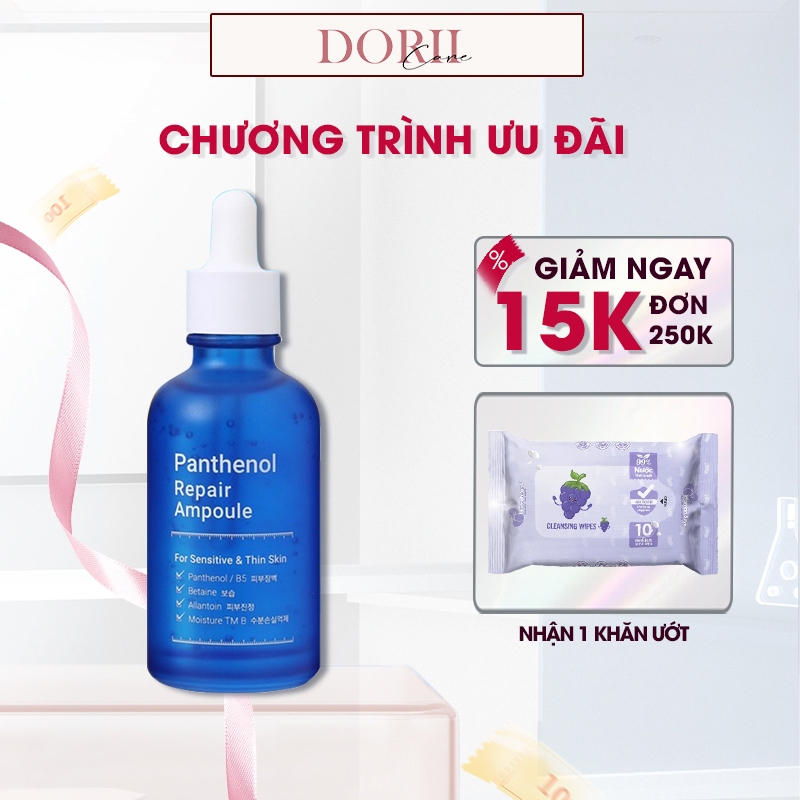 Tinh chất B5 hỗ trợ phục hồi làm dịu da LaBonita Panthenol Repair Ampoule 50ml