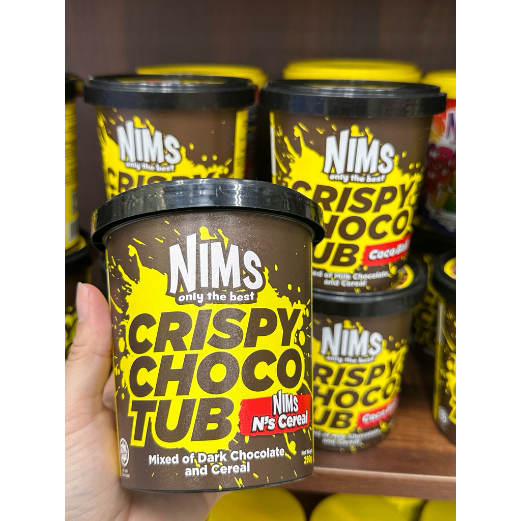 socola sữa Nims giòn tan chảy coco Crunch malaysia 250g